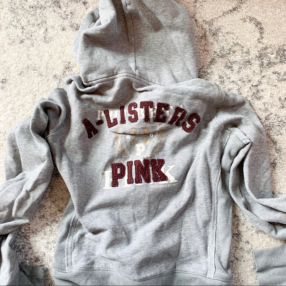 PINK zip hoodie
